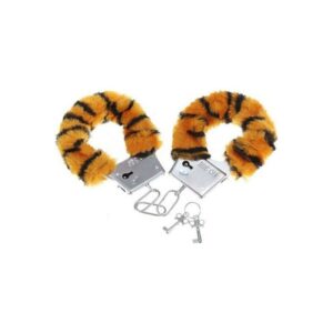 Esposas para Muñecas Forradas de Peluche Tigre 17 - Erotiks | Tienda erótica online