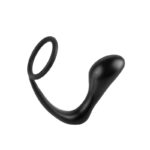 Estimulador Anal Ass-Gasm Cockring Plug  – Color Negro