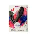 Estimulador Anal Nero Silicona Negro 7 cm