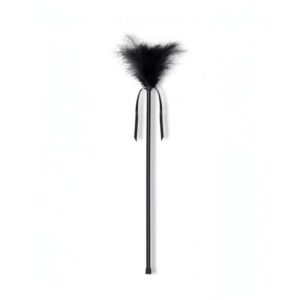 Estimulador de Plumas Negro 5 Estimulador Caress Vibración y Rotación Light blue - Erotiks | Tienda erótica online