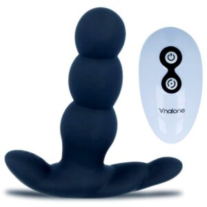 Estimulador Pearl Negro 10 Kamber Plug Anal Vibración y Waving 360º y Estimulador Testículos - Erotiks | Tienda erótica online