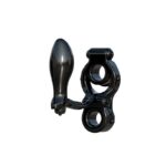 Fantasy C-Ringz Anillo con Plug Anal Ironman Negro