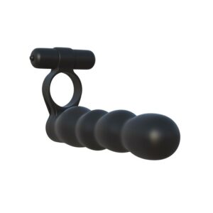 Fantasy C-Ringz Anillo Doble Penetrador Flexible Negro 1 Fantasy C-Ringz Anillo Doble Penetrador Flexible Negro - Erotiks | Tienda erótica online