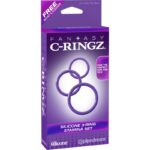 Fantasy C-Ringz Set de Anillos de Silicona para Resistencia – Púrpura