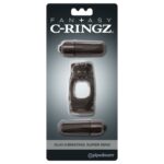 Fantasy C-Ringz  Super Anillo Duo Vibrador Negro