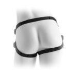 Fetish Fantasy Series Arnés Vibrador de Felpa Color Negro