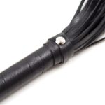 Flogger Mango de Metal 69 cm Negro