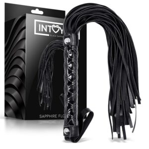 Flogger Sapphire Cuero Vegano 4 Set de 3 Piezas Antifaz - Erotiks | Tienda erótica online