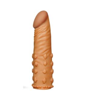 Funda para el Pene Add 2 Pleasure X Tender Marrón 3 Funda para el Pene Nubby Negro - Erotiks | Tienda erótica online