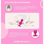 Gballs 3 Bolas Kegel con App Petal Rose