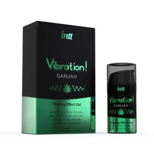 Gel Vibrador Efecto Calor Ganjah 15ml 6 Orchid Perfume en Aceite con Feromonas 20 ml - Erotiks | Tienda erótica online