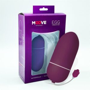 Huevo Vibrador 10 Funciones Dark Purple 7 Nami Huevo Vibrador con Contol Remoto Silicona Líquida Unibody - Erotiks | Tienda erótica online