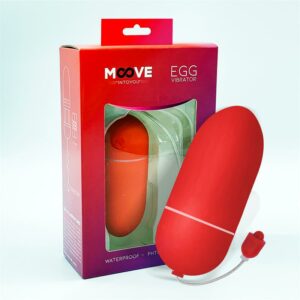 Huevo Vibrador 10 Funciones Rojo 1 Huevo Vibrador 10 Funciones Rojo - Erotiks | Tienda erótica online