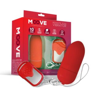 Huevo Vibrador con Control Remoto Rojo 7 Adoree Huevo Vibrador USB Control Remoto USB Silicona - Erotiks | Tienda erótica online