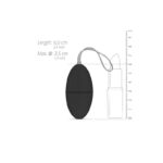 Huevo Vibrador Control Remoto Negro