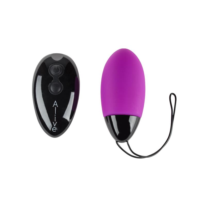 Huevo Vibrador Magic Egg Max Purpura Silicona 8.3 cm