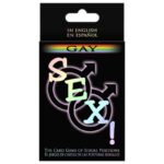 Juego de cartas Gay Sex Card Game ( EN ES)