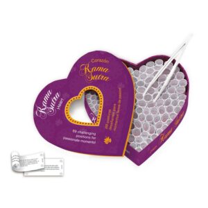 Juego de Preguntas Kama Sutra Heart (EN-ES) 3 Ruleta del Beso Travieso - Erotiks | Tienda erótica online