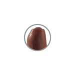 King Cock Dildo Realista con Glande Retráctil Color Marrón 6