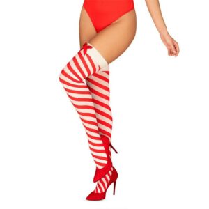 Kissmas Medias Talla S/M 5 Rimba Amorable Medias Color Blanco Talla Única - Erotiks | Tienda erótica online