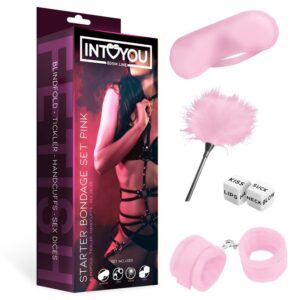 Kit de Bondage para Principiantes Starters 4 Piezas Rosa 12 - Erotiks | Tienda erótica online