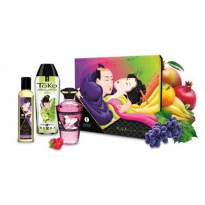 Kit Fruity Kisses 4 Aceite de Masaje Erótico Almendra Dulce 240 ml - Erotiks | Tienda erótica online
