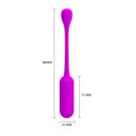 Lechies Huevo Vibrador con Control Remoto USB
