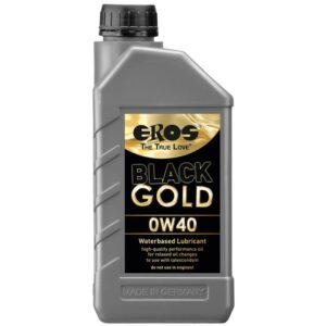 Lubricante Extra Lubricacion Black Gold 0W40 1000 ml 5 Monodosis Sweet Strawberry - Fresa Base Agua 4 ml - Erotiks | Tienda erótica online