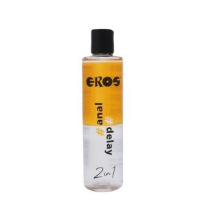 Lubricante Relajante Anal Base de Agua 2 en 1 250 ml 10 Monodosis Gel Lubricante Base de Agua Natural 4 ml - Erotiks | Tienda erótica online