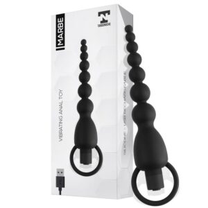 Marbe Cadena Anal con Vibración USB Silicona