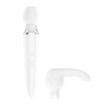 Masajeador Double Wand-er con APP Blanco