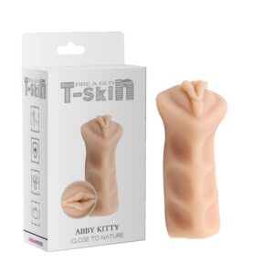 Masturbador Fire a Gun N5 T-Skin 12.5 cm Natural 3 Zadok Anillo para Pene y Testículos - Erotiks | Tienda erótica online