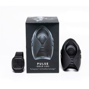 Masturbador Masculino Pulse Solo Lux Negro 8 Zadok Anillo para Pene y Testículos - Erotiks | Tienda erótica online