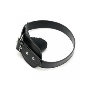 Mordaza con Pene de Látex (4x6cm) Ajustable 5 Mordaza con Aro de Metal Aro: 5 cm - Erotiks | Tienda erótica online