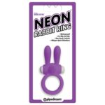 Neon Anillo Rabbit Color Púrpura