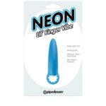 Neon Mini Vibrador Lil Finger Azul