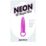 Neon Mini Vibrador Lil Finger Púrpura