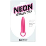 Neon Mini Vibrador Lil Finger Rosa