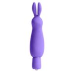 Neon Mini Vibrador Luv Bunny Púrpura