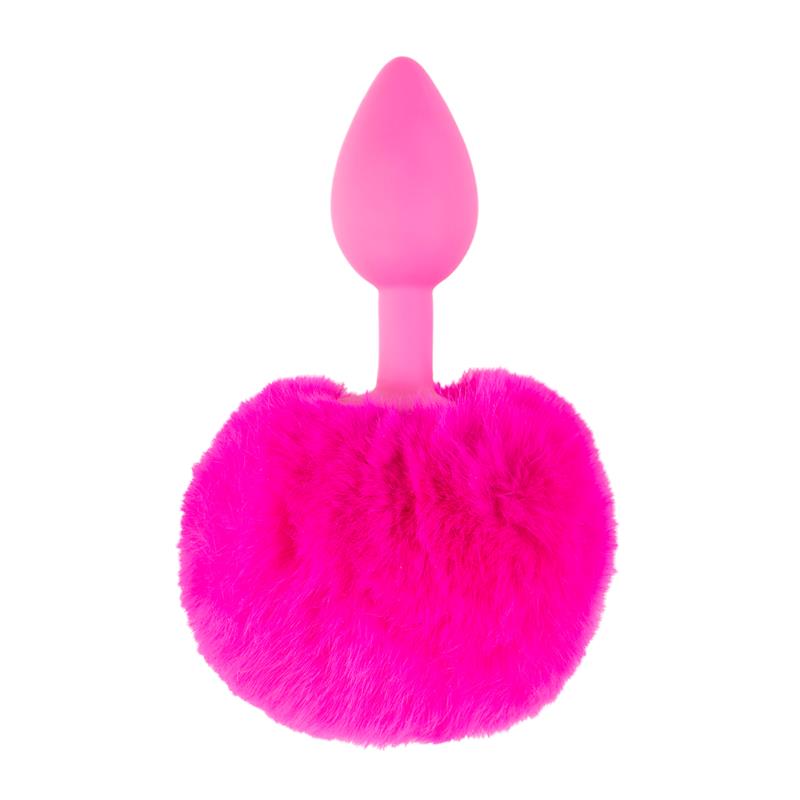 Neon Plug Anal con Cola Rosa