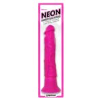 Neon Vibrador de Silicona Wall Banger Rosa