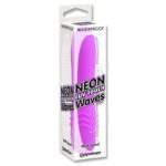 Neon Vibrador Luv Touch Waves Púrpura