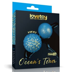 Oceans Toner Bolas Kegel Set de 2 9 Beany Huevo Vibrador y Entrenador Suelo Pélvico con Empuje - Erotiks | Tienda erótica online