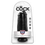 Pene Doble Two Cocks One Hole Negro 7