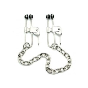Pinzas Pezones Cadena Metal 9 Set de Bondage 7 Pz Furry Set - Erotiks | Tienda erótica online