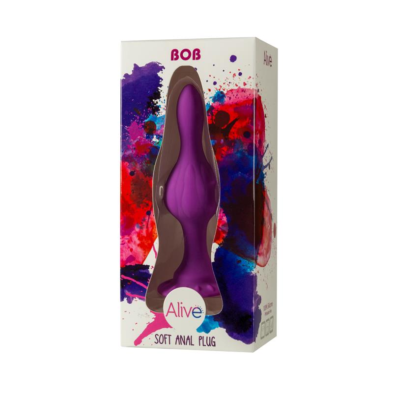 Plug Anal Bob M Silicona 12 cm