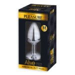 Plug Anal con Joya Negra Talla M