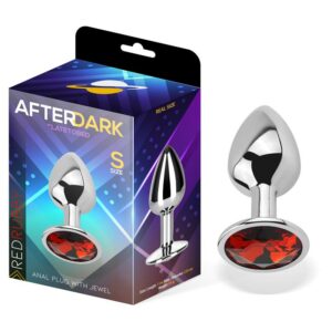 Plug Anal con Joya rojo Rubi Talla S Aluminio 6 Baile Plug Anal Color Púrpura - Erotiks | Tienda erótica online