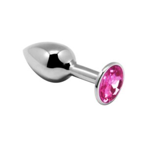 Plug Anal con Joya Rosa Talla M 16 - Erotiks | Tienda erótica online
