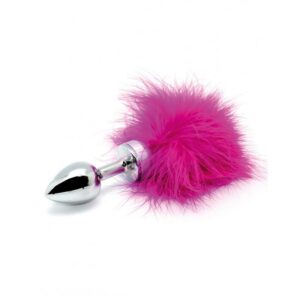 Plug Anal con Plumas Rosa 73mm 10 Baile Plug Anal Color Púrpura - Erotiks | Tienda erótica online